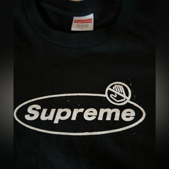 Supreme Warning T-Shirt - Picture 2 of 5